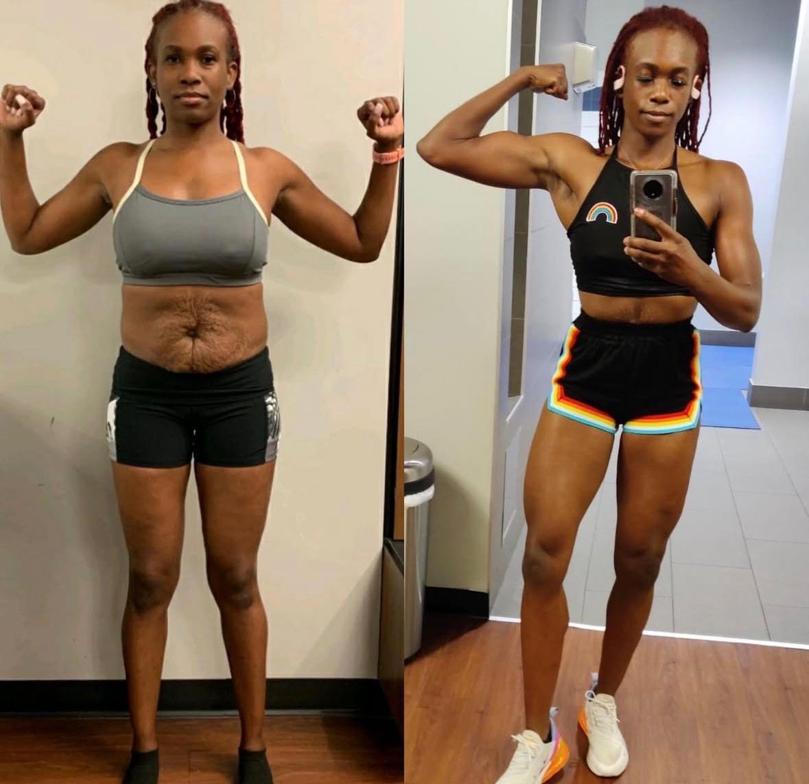 UPF transformation — Reclaimed. After motherhood. After the doubt. The athlete underneath was always there.